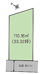 野田市木間ケ瀬　売地