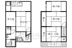 京都市山科区東野南井ノ上町の一戸建て