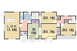 木津川市木津川台3丁目の一戸建て