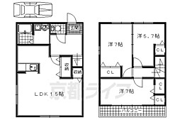 京田辺市花住坂2丁目の一戸建て