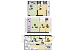 深草秡川町貸家