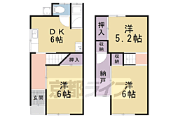 京都市山科区大塚北溝町の一戸建て