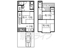 京都市山科区川田菱尾田の一戸建て