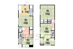 京田辺市興戸下ノ川原の一戸建て