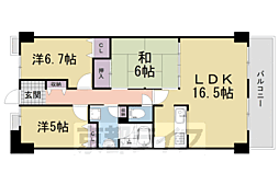 イトーピア宇治グランヒルズ 616