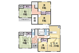 京田辺市興戸御垣内の一戸建て