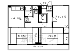 ビレッジハウス城陽 1-202