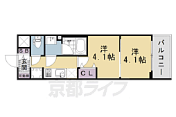 アスヴェル京都西大路ＳＯＵＴＨ 504