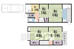 京都市山科区川田菱尾田の一戸建て
