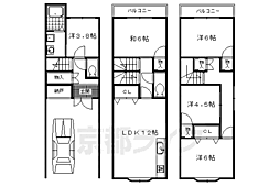 京都市北区大宮玄琢北町の一戸建て
