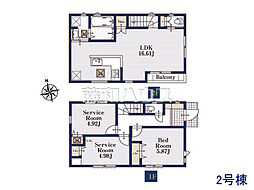 杉並区本天沼3丁目　全3棟　新築分譲住宅 2号棟