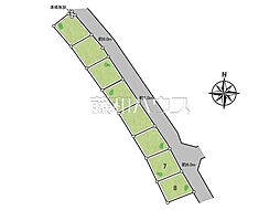 所沢市大字上安松　全8区画　宅地分譲 7号地