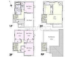 朝霞市膝折町3丁目　全1棟　新築分譲住宅