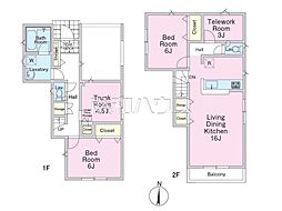 新座市野寺2丁目 全1棟 新築分譲住宅