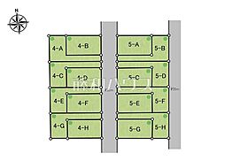小平市鈴木町1丁目　全16区画　宅地分譲 5-C号地