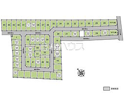 新座市野火止3丁目　全61区画　建築条件付き売地 53号地