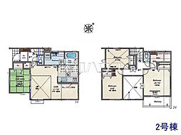 清瀬市下宿3丁目　全4棟　新築分譲住宅 2号棟