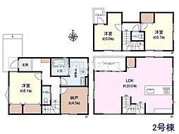 昭島市福島町　全2棟　新築分譲住宅 2号棟