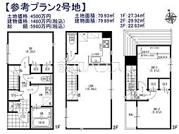 国分寺市本多2丁目　全2区画　宅地分譲 2号地