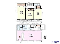 昭島市福島町2丁目　全3棟　新築分譲住宅 C号棟