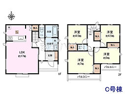 三鷹市北野3丁目　全11棟　新築分譲住宅 C号棟