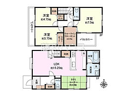 東久留米市前沢1丁目　全5区画　建築条件付き売地 5号地