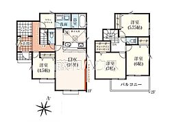 富士見市大字上南畑　全2棟／1号棟　新築分譲住宅
