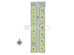小平市小川町1丁目　全12区画　条件付売地 6号地