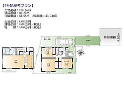 西東京市下保谷5丁目　全10区画　建築条件付売地 4号地