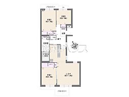 南大沢学園五番街3　12　2号棟 3階