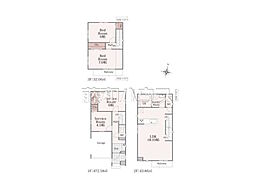 板橋区小豆沢4丁目　全3棟　新築分譲住宅 B号棟