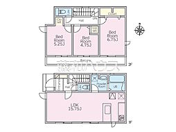 小平市仲町　全1棟　新築分譲住宅