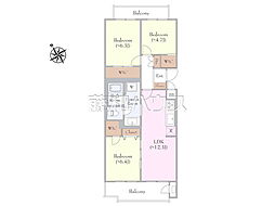 みずほ台団地　6-1号棟 1階