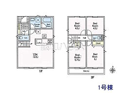 三鷹市中原4丁目　全2棟　新築分譲住宅 1号棟