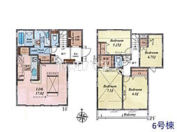 朝霞市根岸台7丁目 全12棟 新築分譲住宅 6号棟