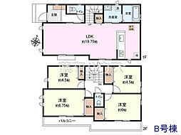 昭島市美堀町2丁目　全2棟／B号棟　新築分譲住宅