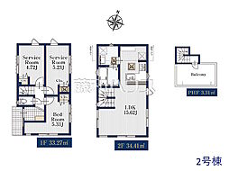 杉並区下井草3丁目　全3棟　新築分譲住宅 2号棟