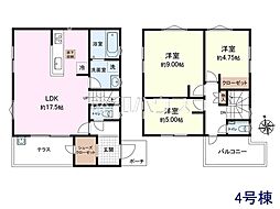 練馬区南田中1丁目　全6棟　新築分譲住宅 4号棟