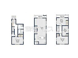 杉並区上高井戸1丁目　全1棟　新築分譲住宅