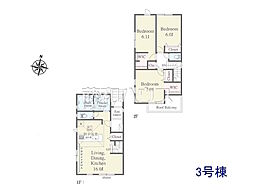 志木市本町2丁目　全5区画　新築分譲住宅 3号棟