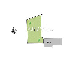 八王子市上柚木　全9区画／1号地　宅地分譲