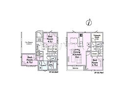 板橋区赤塚2丁目　全1棟　新築分譲住宅