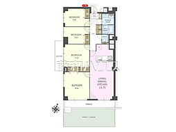 高尾スカイハイツ 1階