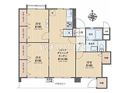 公社多摩川住宅ト-3号棟 1階