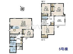 立川市西砂町2丁目　全15棟　新築分譲住宅 5号棟
