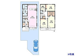 清瀬市野塩3丁目 全15区画 宅地分譲 H号地