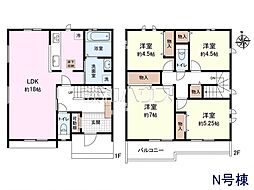 ブリーズタウン清瀬　宅地分譲　全15区画 N号地