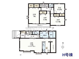 立川市幸町5丁目 全14棟 新築分譲住宅 H号棟