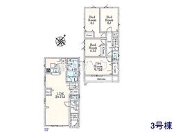 清瀬市下宿2丁目　全4棟　新築分譲住宅 3号棟