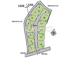 昭島市宮沢町2丁目　全14区画　建築条件付売地 12号地